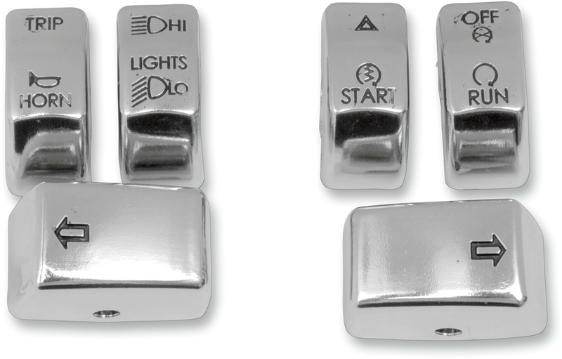 Switch Cap Kit - Chrome