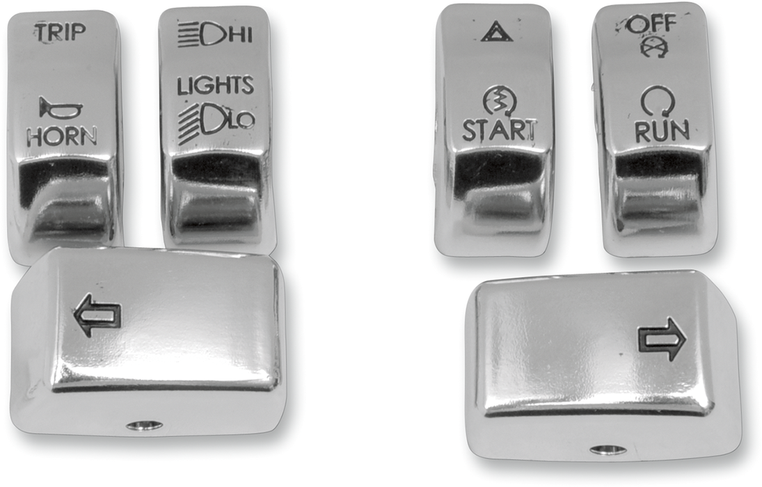 Switch Cap Kit - Chrome