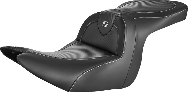 Roadsofaâ¢ Carbon Fiber Seat - Carbon Fiber - with Backrest - FXLR/FLSB '18-'23