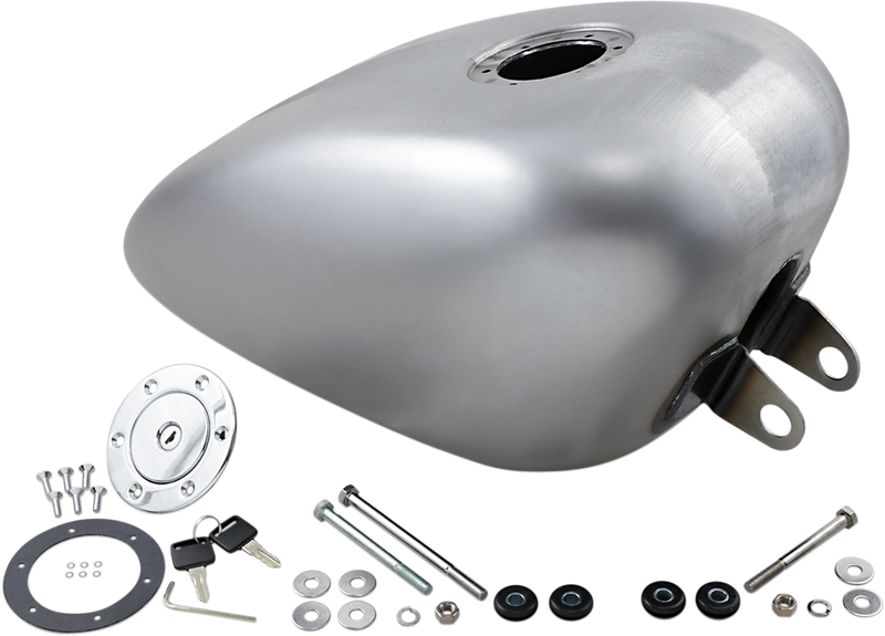 Gas Tank with Chrome Aero-Style Gas Cap - 3.3 Gallons - Sportster
