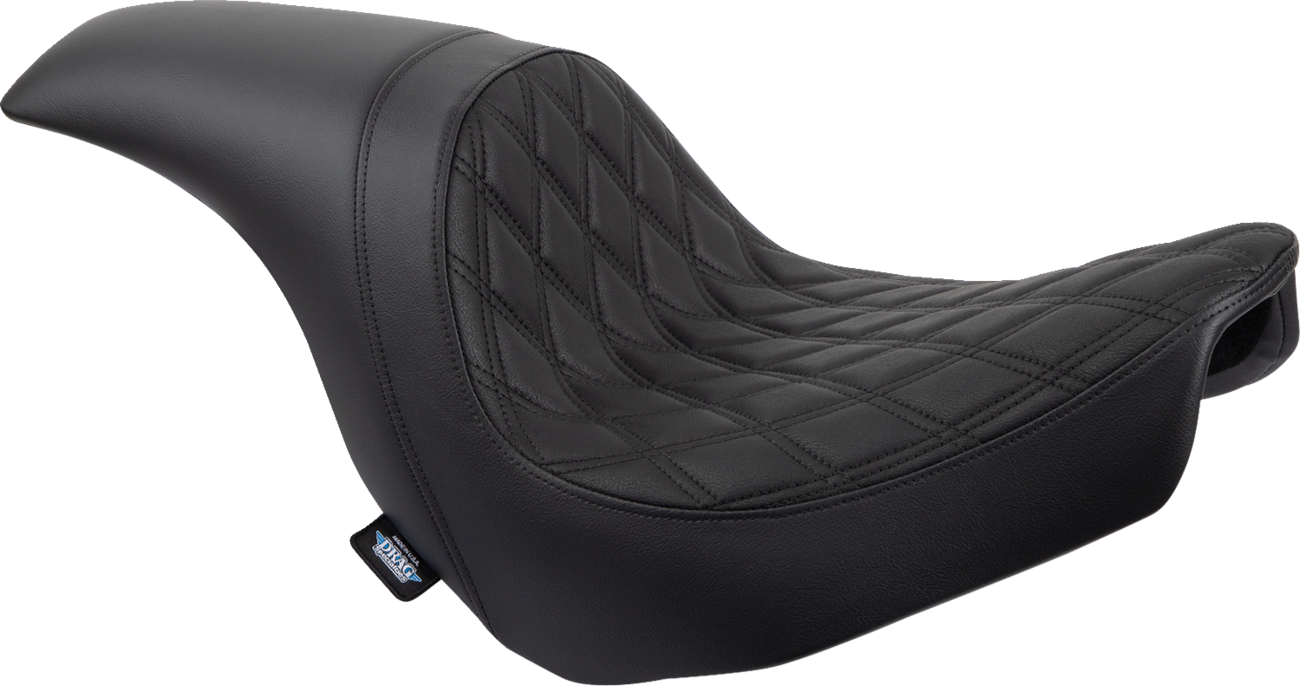 Predator Seat - Double Diamond w/ Black Sitching - Vinyl - FLSB/FXLR '18-'23