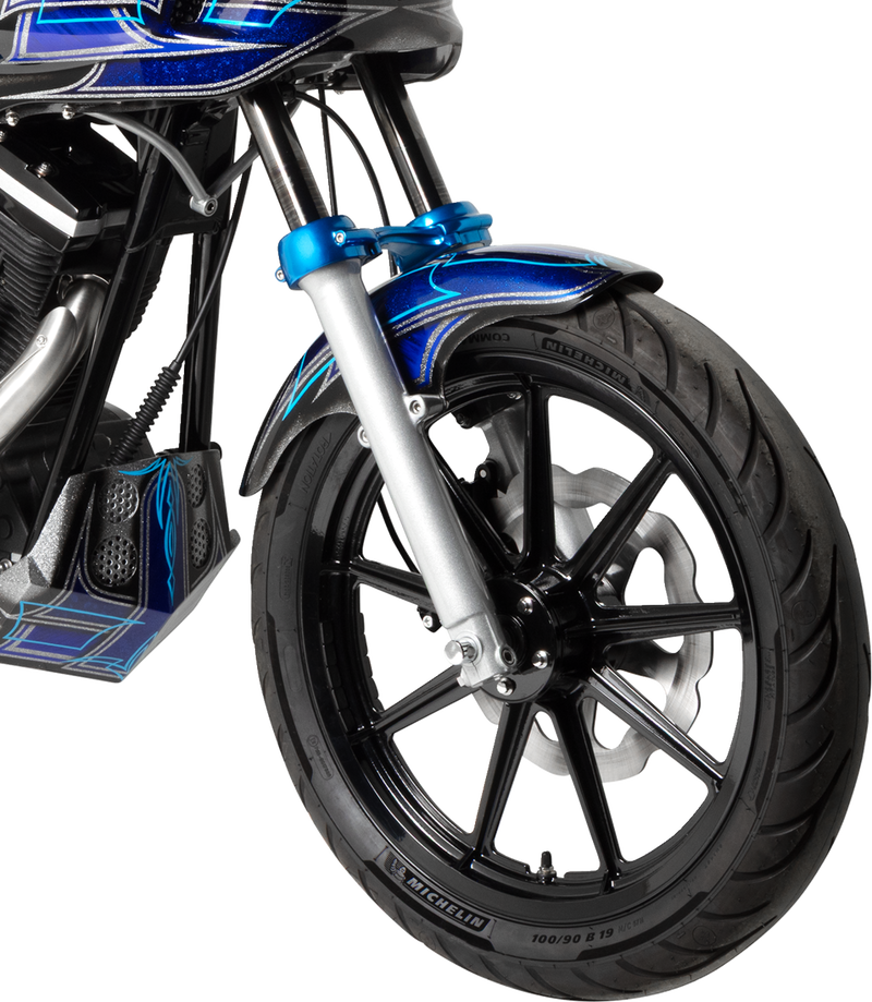 Fork Tube - 39 mm - 26.25" - Black Anodized
