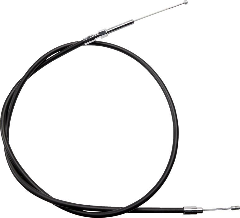 High-Efficiency Black Vinyl Clutch Cable - 52-9/16"