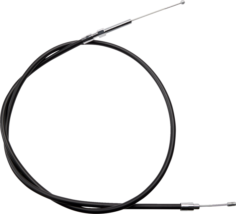 High-Efficiency Black Vinyl Clutch Cable - 60"