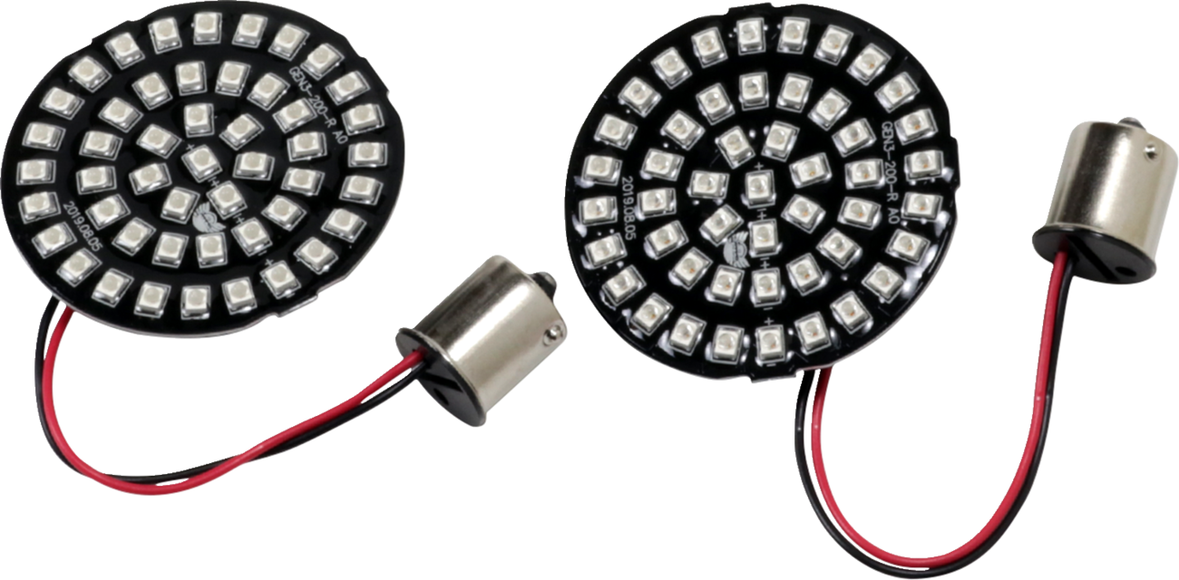 Bullet-Style Turn Signal Insert - Red