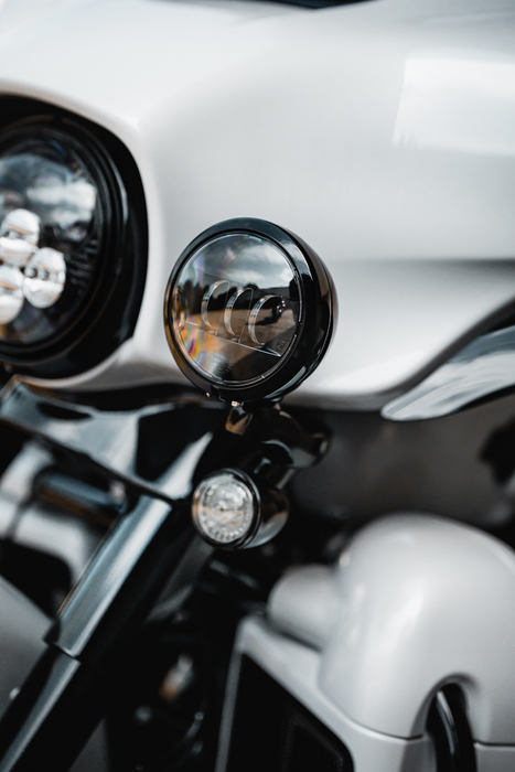 4.5" Passing Lamp - with Halo - Black