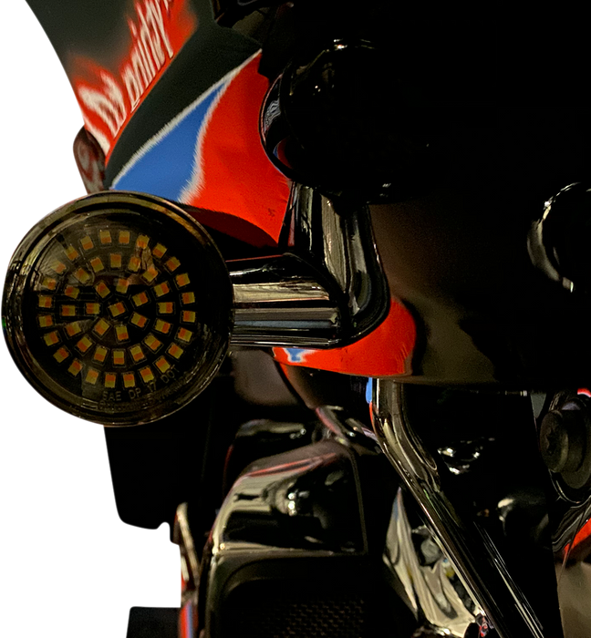 Amber/White LED Turn Signal Inserts