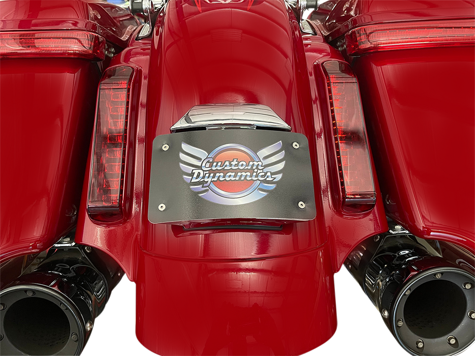 License Plate Mount - CVO - Chrome