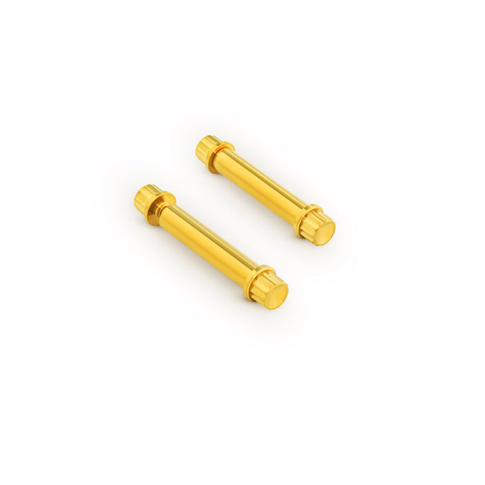 Titanium 12-Point Footpeg Bolt Kits, Gold