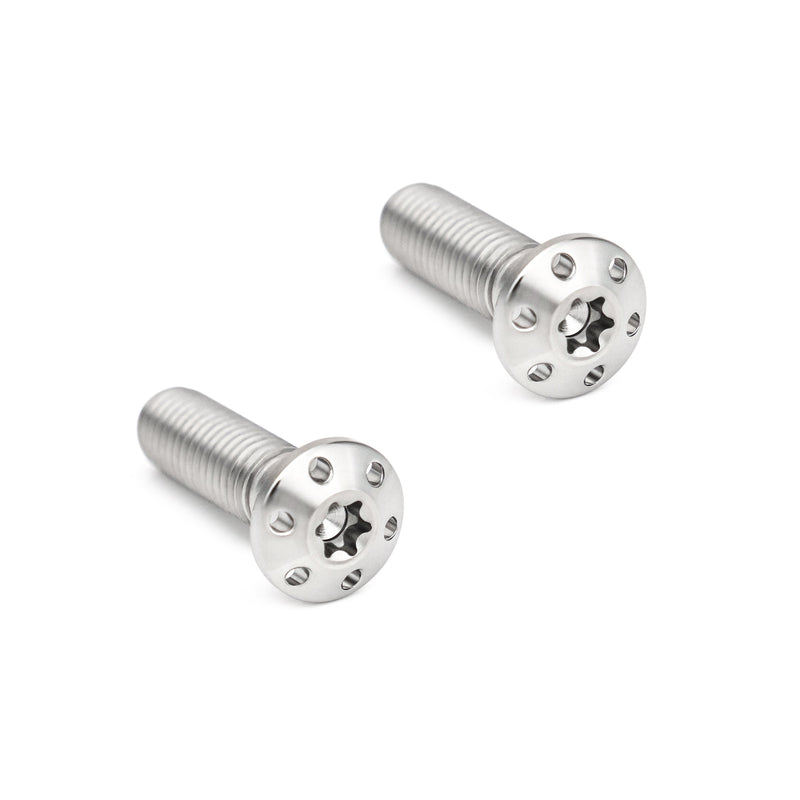 Holeshot Titanium Brake Caliper Bolt Kits, Polished