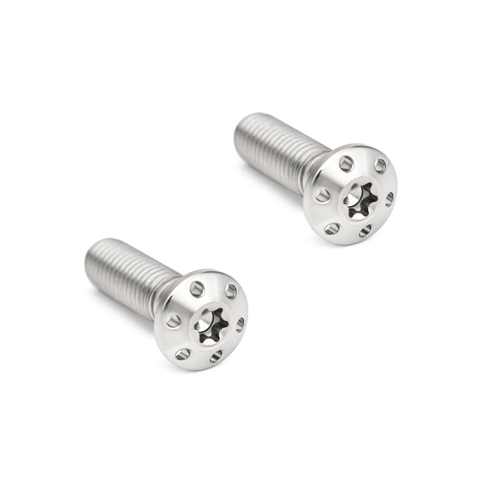 Holeshot Titanium Brake Caliper Bolt Kits, Polished