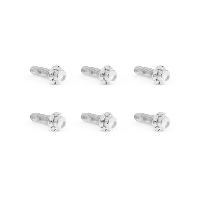 Transmission Top Cover Titanium 12-Point Bolt Kits, Polished