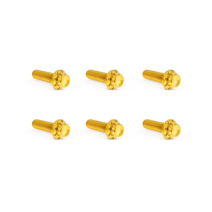 Transmission Top Cover Titanium 12-Point Bolt Kits, Gold