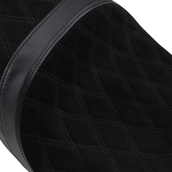 Low Touring Seat - Diamond - Yaffe Tanks - FL '08-'23