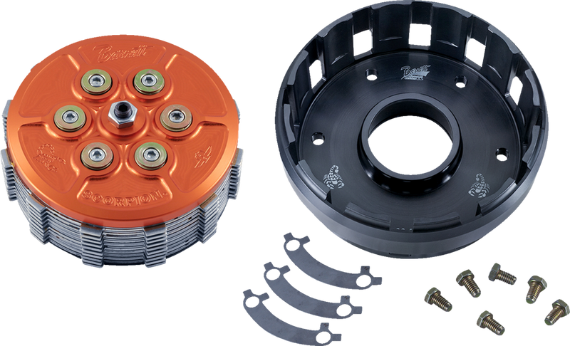 Scorpion Clutch Basket Assembly - Cable Actuated - M8