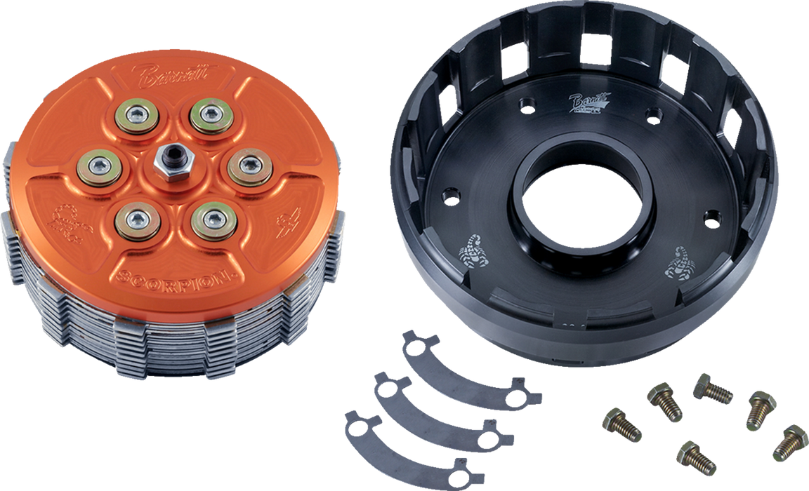 Scorpion Clutch Basket Assembly - Cable Actuated - M8