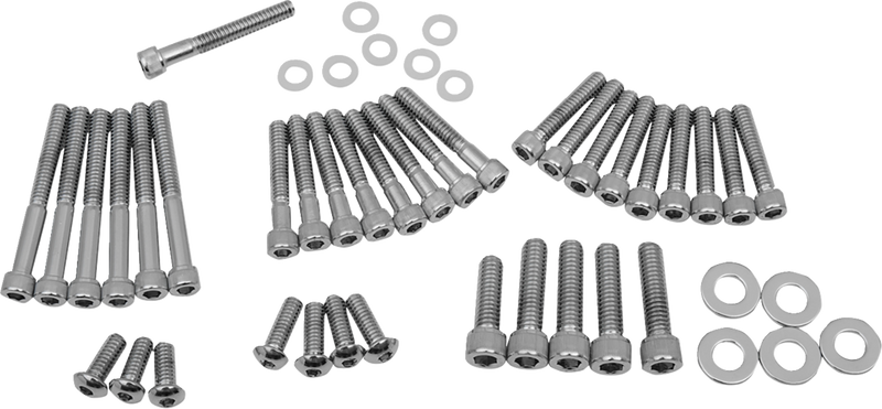 Bolt Kit - Cam/Primary/Transmission Cover - Socket-Head - FXR