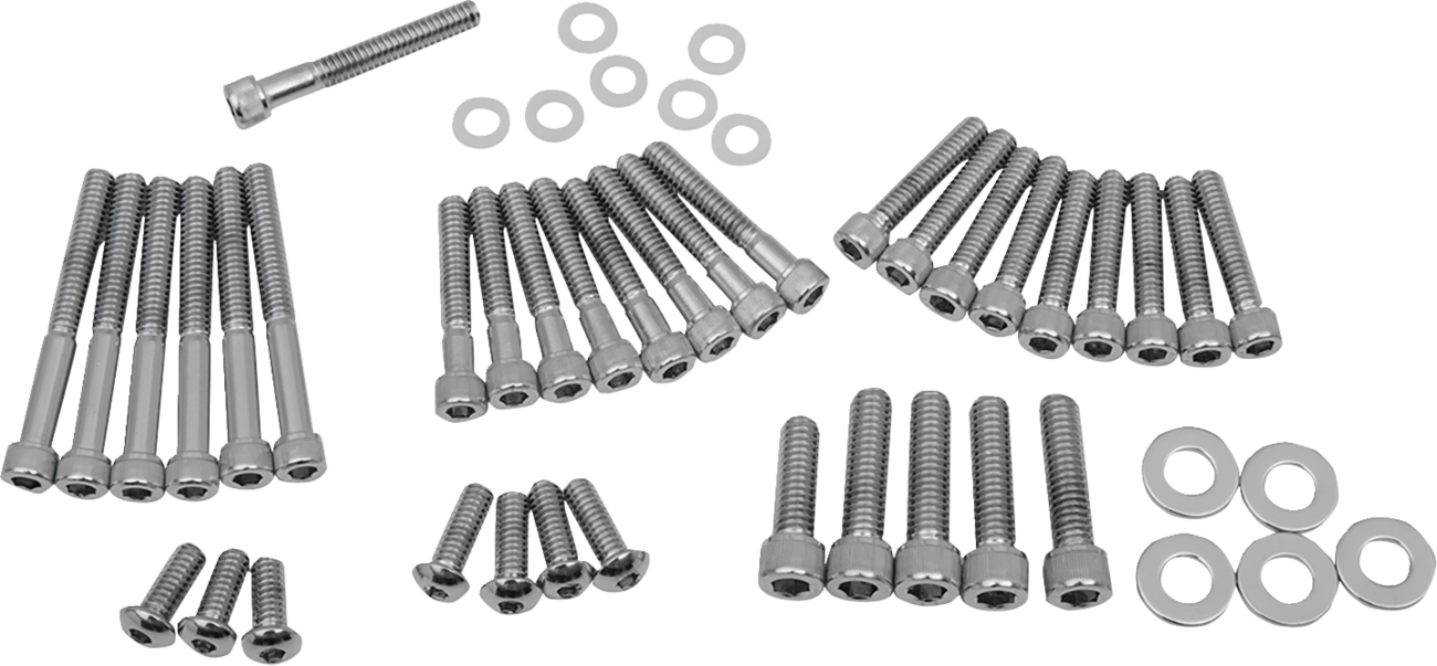 Bolt Kit - Cam/Primary/Transmission Cover - Socket-Head - FXR