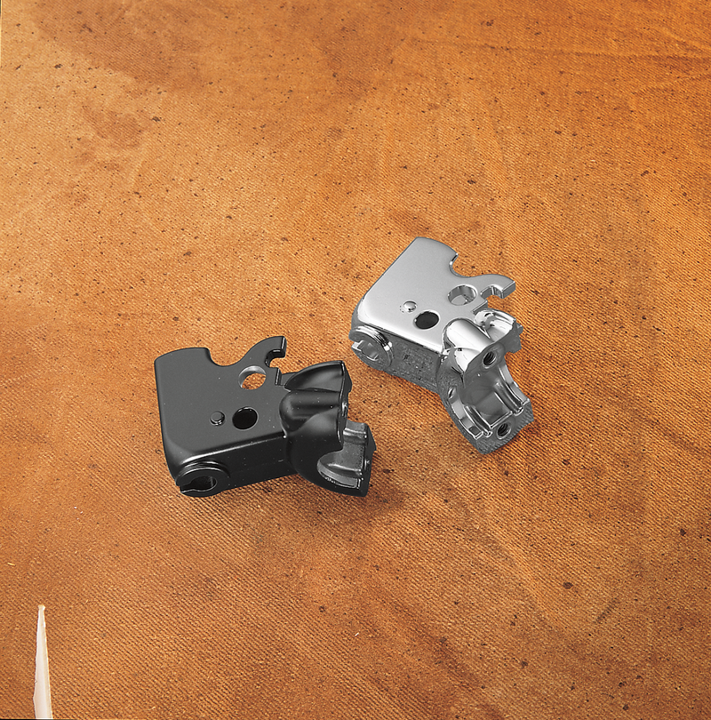 Clutch Lever Bracket - Chrome