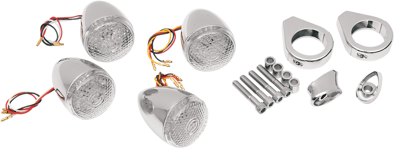 Turn Signal Kit - Clear/Red