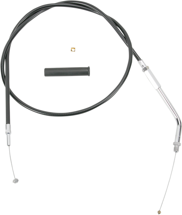 Black Vinyl Throttle Cable - 36"