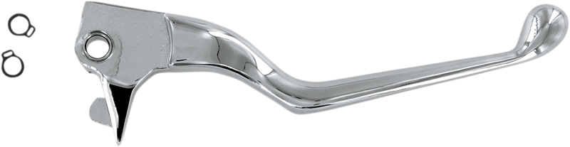 Wide Blade Replacement Brake Lever - Chrome