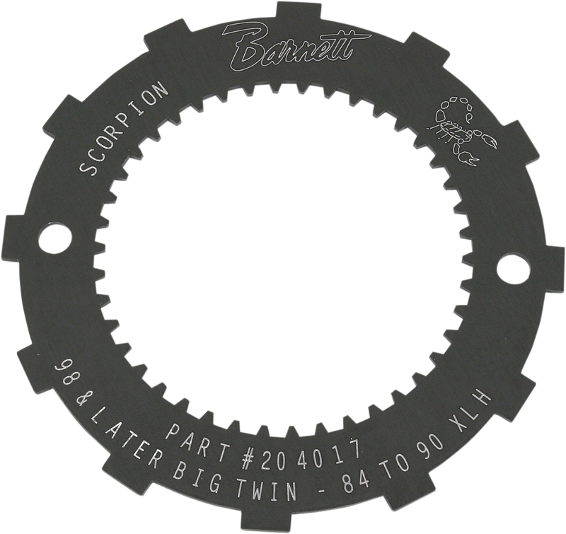 Lock Plate - Clutch Basket - Scorpion - '86-'90 XL/'98-'05 Dyna/'99-'00 FXR/'97-'06 Softail/Touring