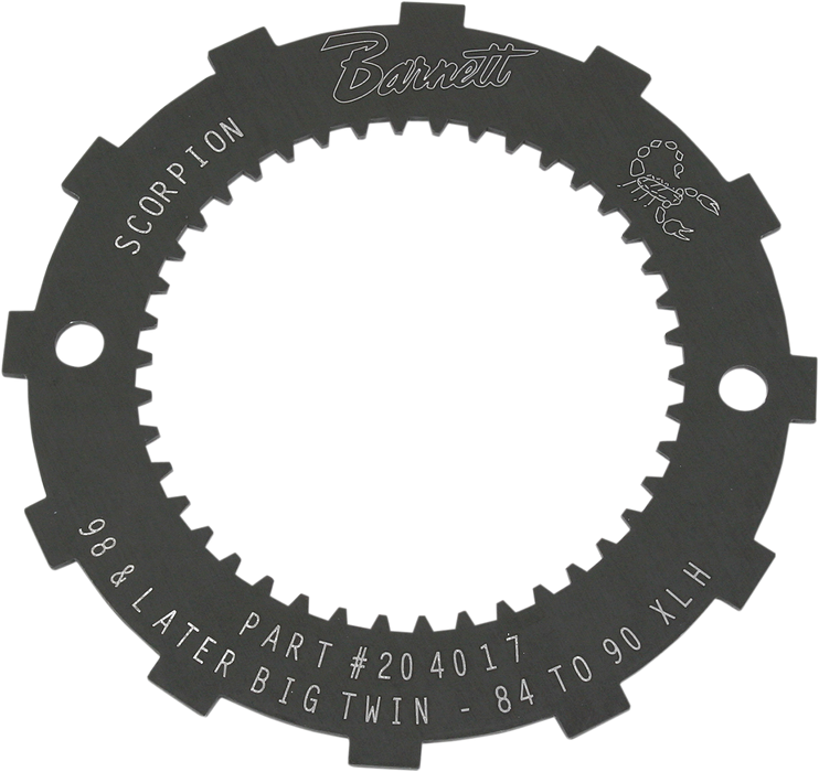Lock Plate - Clutch Basket - Scorpion - '86-'90 XL/'98-'05 Dyna/'99-'00 FXR/'97-'06 Softail/Touring