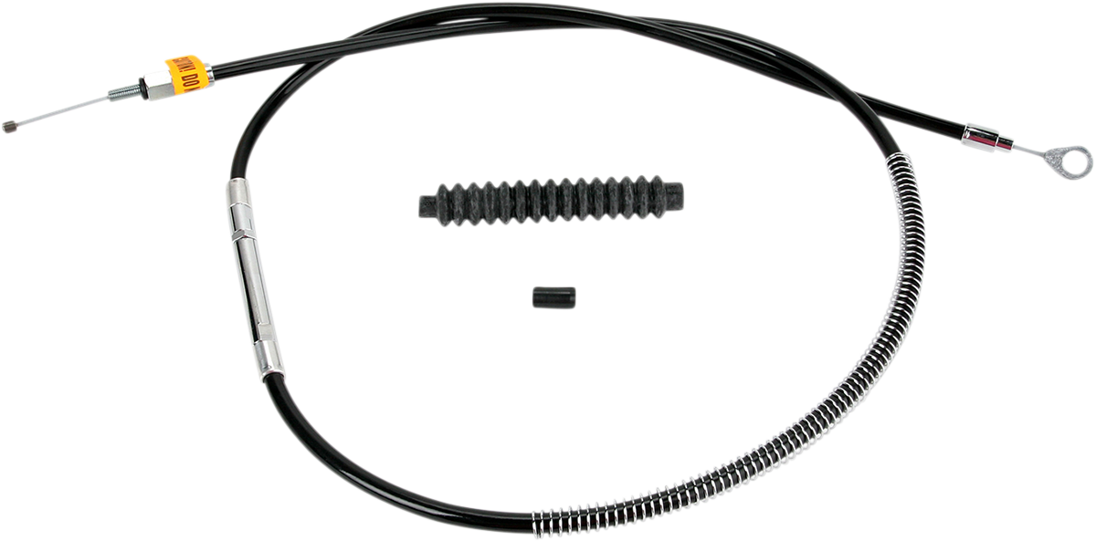 High-Efficiency Black Vinyl Clutch Cable - Standard - '71-'85 Sportster