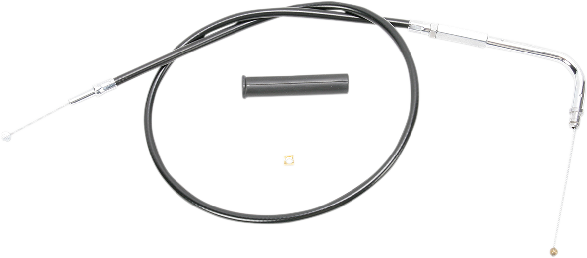 Black Vinyl Throttle Cable - 34-3/4"