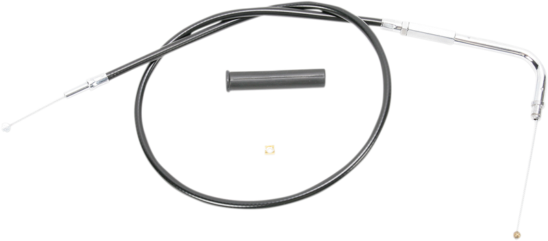Black Vinyl Throttle Cable - 37"
