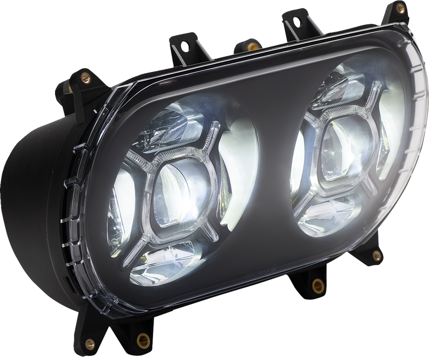 LED Headlight - Black - FLTR