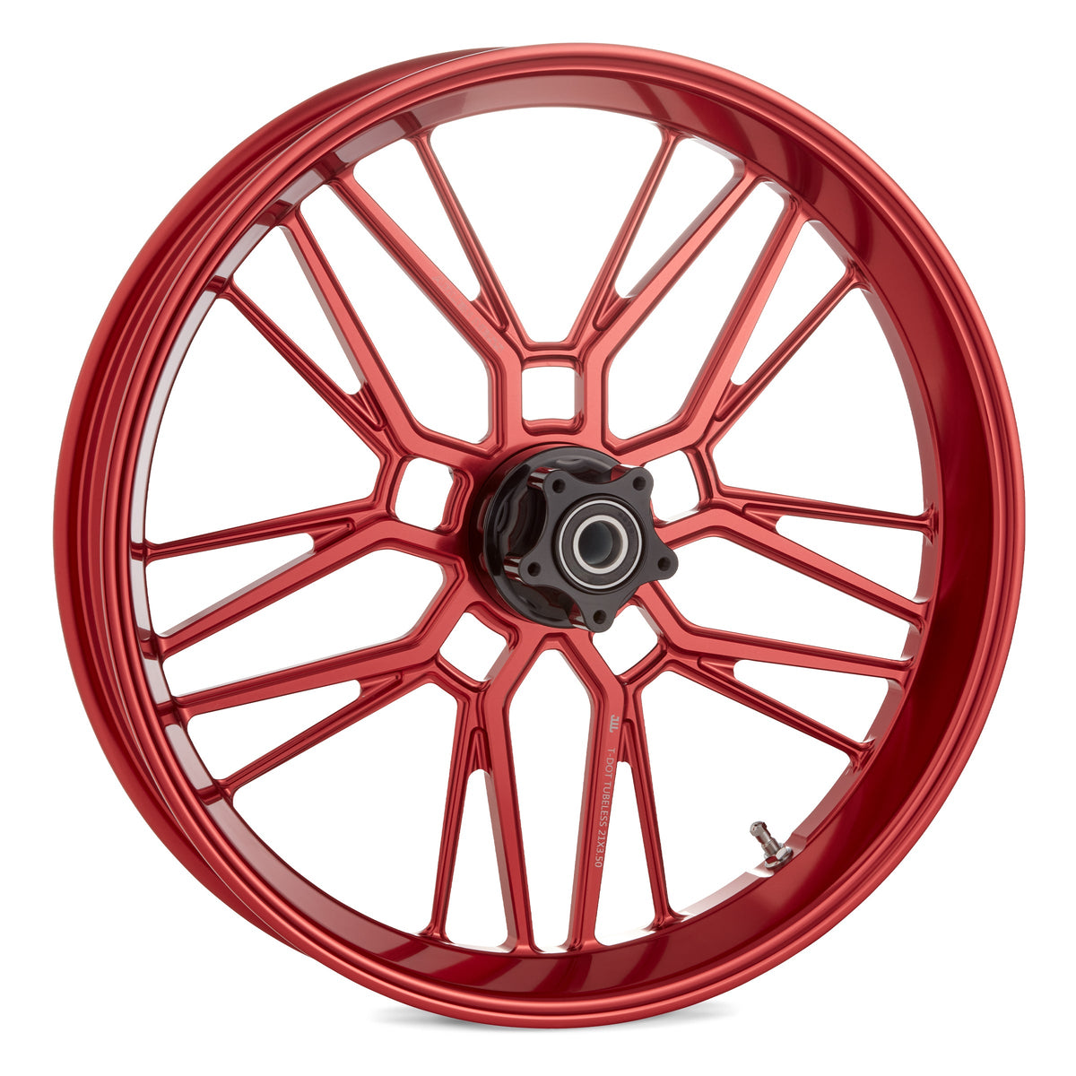 Split Spoke Forged Wheels, Red — Ramjet Racing