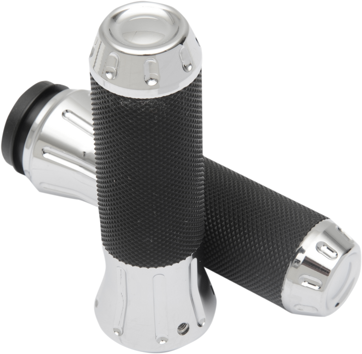 Custom Grips - TBW - Chrome