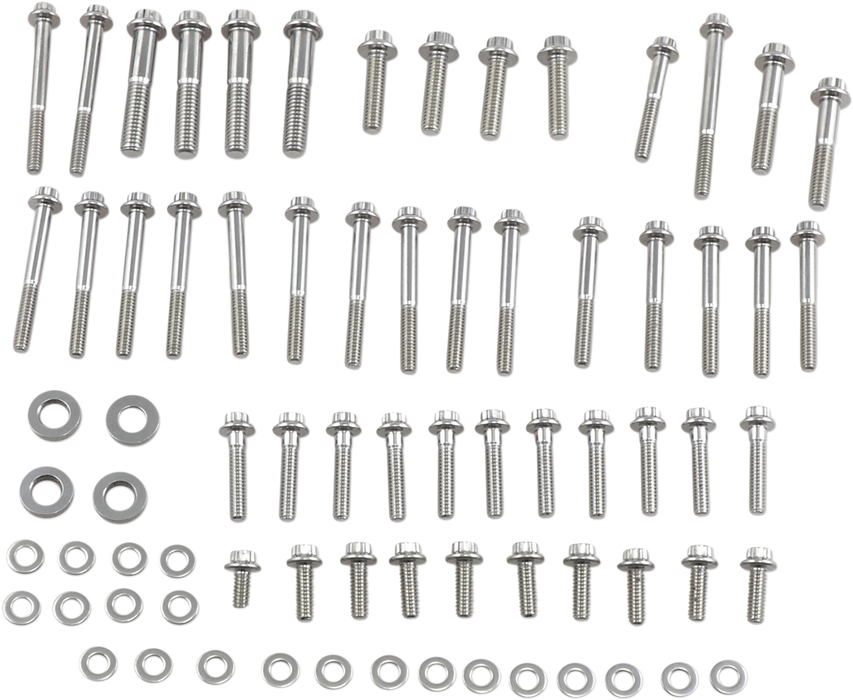 Fastener Kit - External Primary/Transmission - 12-Point - FX