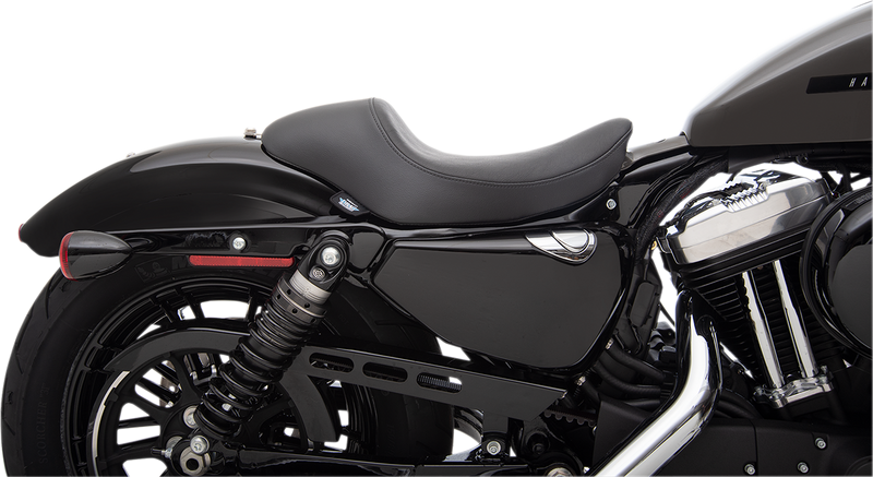 3/4 Solo Seat - Black - Smooth - XL '04-'22