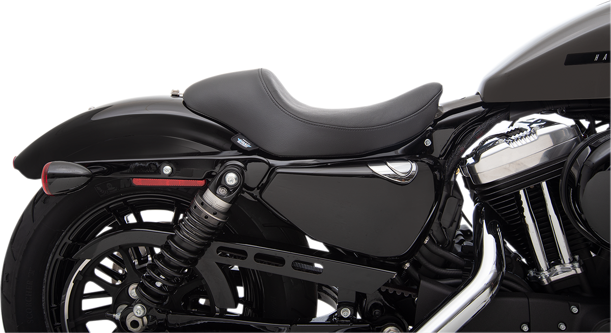 3/4 Solo Seat - Black - Smooth - XL '04-'22