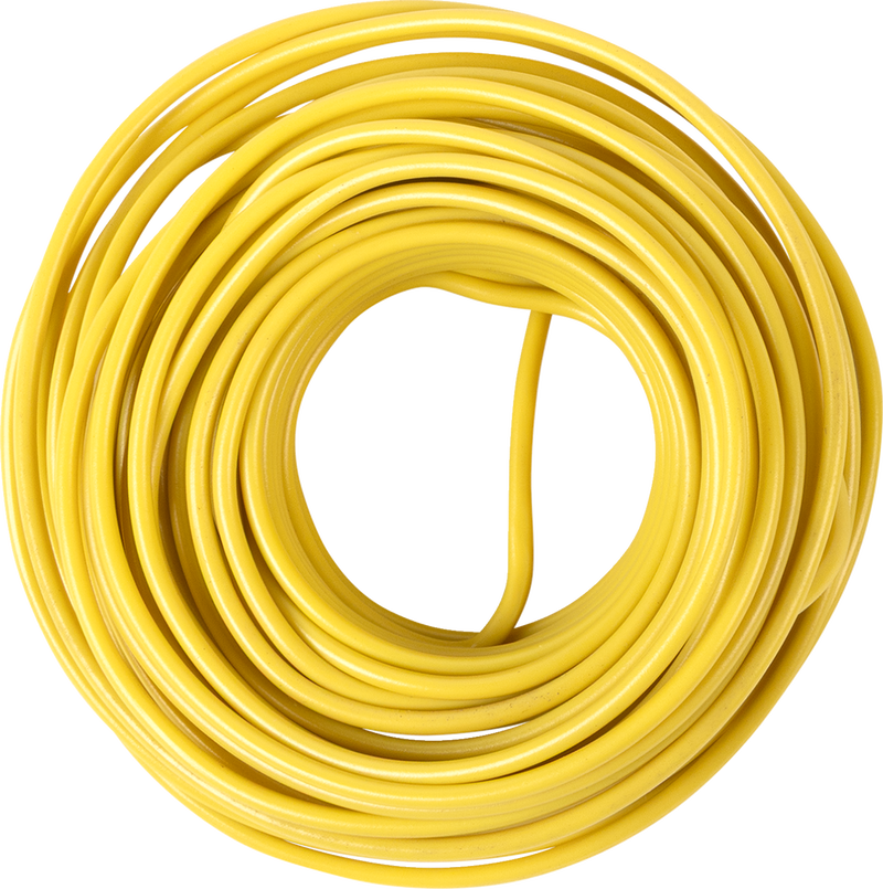 35' Wire Spool - 16 Gauge - Yellow