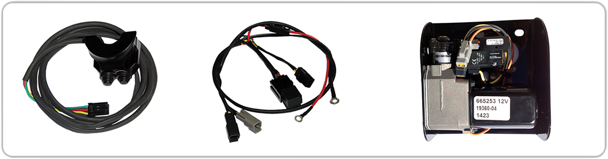 AIR-A Sportster Adjustable AIR Suspension - Black - Standard