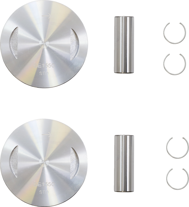 Piston Kit - +.005" - Twin Cam