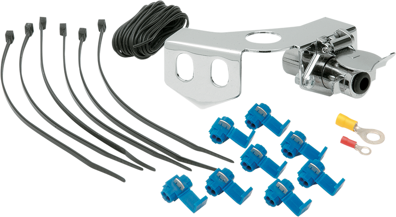 Ball Mount Trailer Hitch Receptacle Kit - Harley Davidson