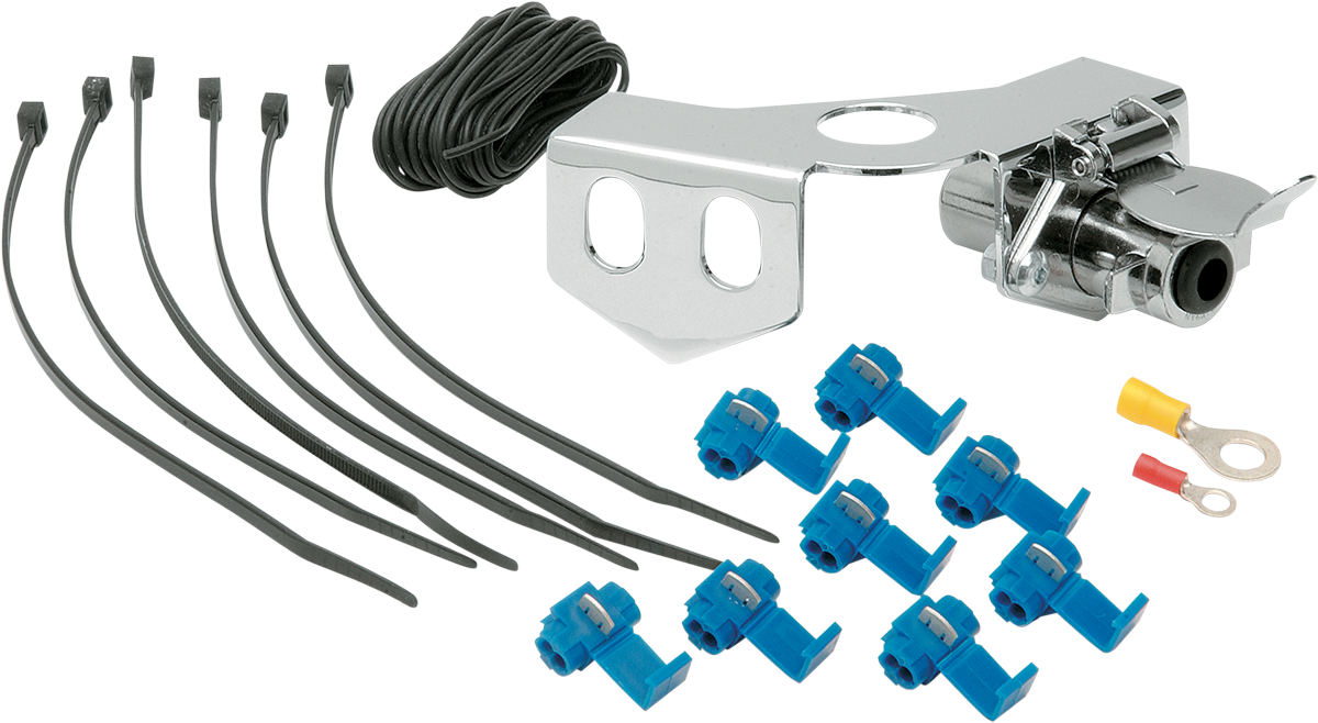 Ball Mount Trailer Hitch Receptacle Kit - Harley Davidson