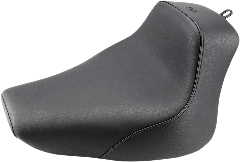Heels Down Solo Seat - Without Backrest - Plain - Black