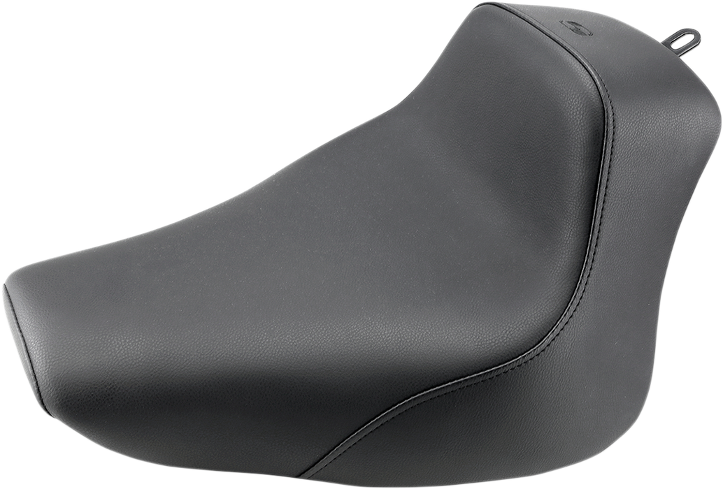 Heels Down Solo Seat - Without Backrest - Plain - Black