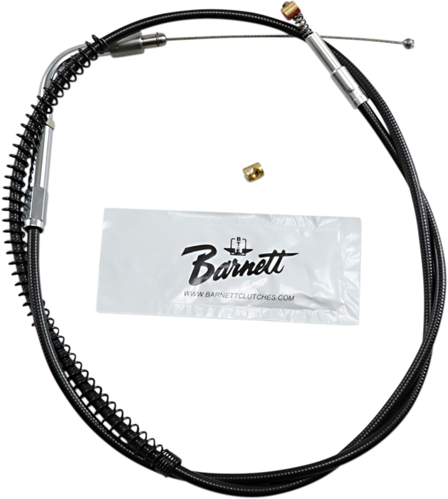 Black Vinyl Idle Cable - +6" Size - 34-1/2" Length