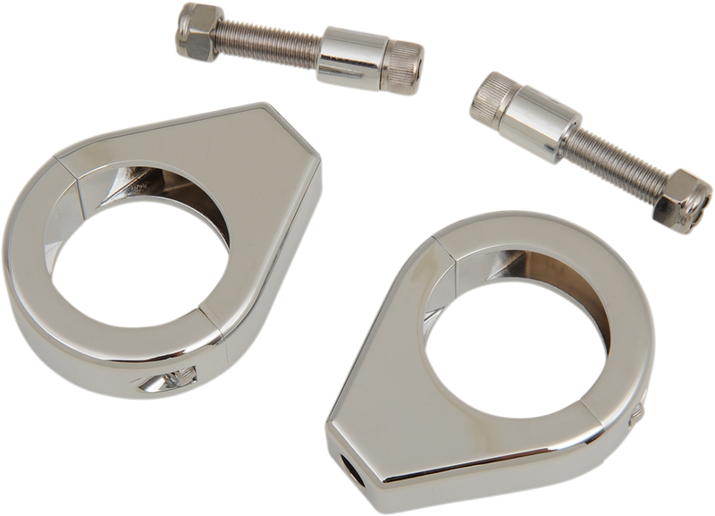 Turn Signal - Clamp - 39mm - Chrome