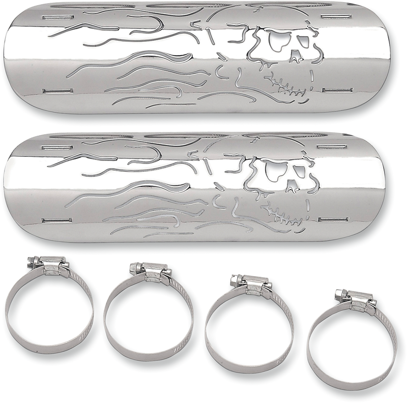 Flame Skull Heat Shields