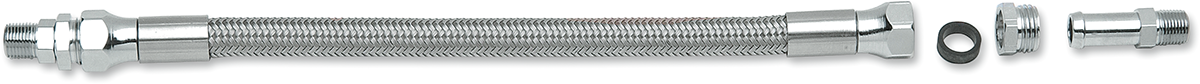 Universal Oil Line - Stainless Steel - 11"
