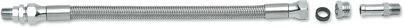 Universal Oil Line - Stainless Steel - 17"