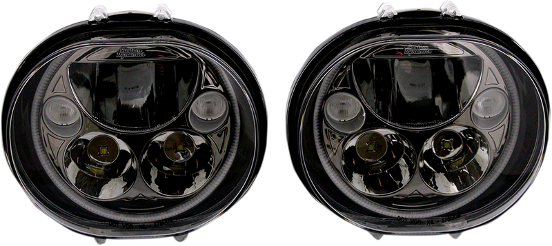 LED Headlight - 5-3/4" - Black